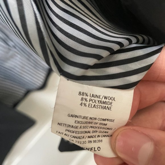 Teenflo black suit jacket stripes - Picture 4 of 4